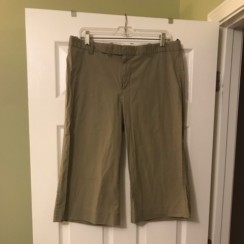 VINTAGE GAP vintage wide leg capri pants